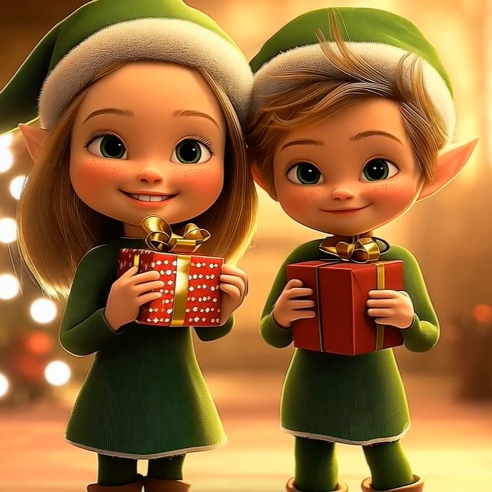 Santa Claus and the Lost Heartfire - Picture Book and Interactive Ornament