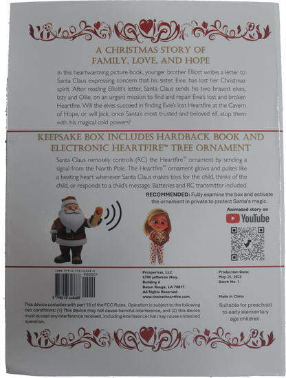 ❤️ Santa Claus and the Lost Heartfire – Keepsake Box Set